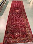 Stunning Persian Hamedan  Rug 4x14.2