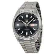 Seiko 5 Automatic Black Dial Stainless Steel Men’s Watch