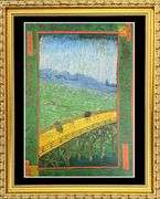 Vincent Van Gogh, Japonaiserie: Bridge in the Rain