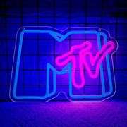 MTV Music Neon Sign