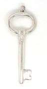 Tiffany & Co large oval key charm pendant
