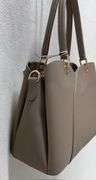 Beige Color Hand Bag by David Jones Paris