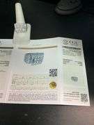 MEN'S CERTIFIED 14K WHITE GOLD DIAMOND RING