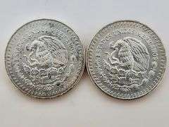 1982 & 1983 Mexico Silver 1 Onza