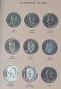 Ike Dollar Complete Set 1971-1978  Unc & Proofs with Varieties