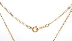 Stunning 14K YG Necklace Featuring an Amethyst Centerpiece