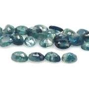 Large 8.07ct Sapphire set with swirling saturation! Heated only!