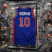 Autographed Dennis Rodman Detroit Jersey with COA