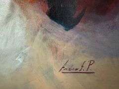 Vibrant Original on Canvas Andrea Palacios Solar Flare