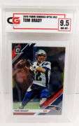 Tom Brady 2019 Panini Optic Football Card, 9.5 NM-MT