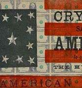 Historical art ! " Crystal Constitution " original painting by Chad Fandel is a commanding pop art  