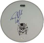 Guns N Roses Steven Adler Autographed Signed Custom Framed Drum Head Display ACOA