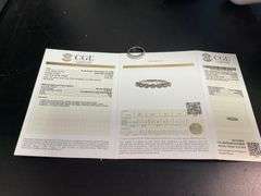 CERTIFIED BRAND NEW LADIES 14K WHITE GOLD AND DIAMOND BAND