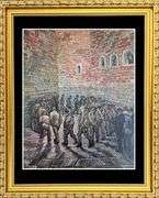 Vincent Van Gogh, The Prison Courtyard