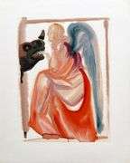 Collectible Original Color Engraving by Salvador Dali from The Divine Comedy