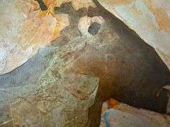 Expressive Earth-Toned Original on Canvas Yuval Wolfson The Sovereign Beast