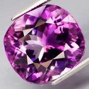 Look at the intricate color in this 16.88ct VS grade Bolivian Amethyst!