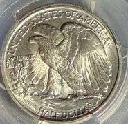 1943 PCGS MS 65 Walking Liberty Half.
