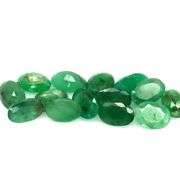 Oval cut 6.20ct 14pc Zambian Emerald set