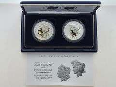 2024 Morgan & Peace Reverse Proof Set, OGP