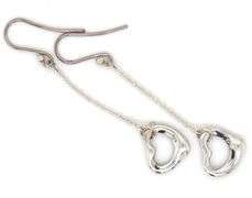 Tiffany & Co open heart dangle earrings