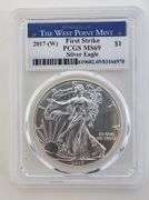 2017-(W) American Silver Eagle, PCGS MS69 First Strike