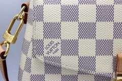 Louis Vuitton Damier Azur croisette handbag