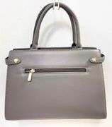 Stylish Multi Textured Gray Color Designer Bag By David Jones-Paris