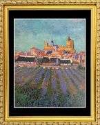 Vincent Van Gogh, View of Saintes-Maries-de-la-Mer