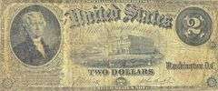 $2 Series of 1917 US Note.