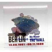 Original Berlin Wall Fragment in Acrylic Display
