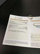 CERTIFIED BRAND NEW 14K YELLOW GOLD DIAMOND RING
