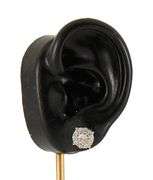 Effy 1.30ctw Round Diamond Halo Stud Earrings in 14K