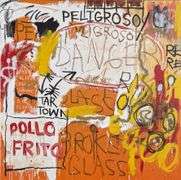 Colorful Jean-Michel Basquiat From 'Symbols and Signs'