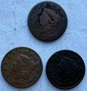 1818 1819 & 1831 Large Cents