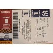 2007 New York Yankees ALCS Game 1 Unused Ticket Stub