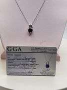 Magnificent Tanzanite Pendent in Silver – GGA Certified, size:18