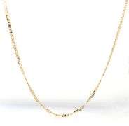 18kt Yellow gold Gucci style link chain necklace