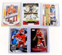 5 Trevor Lawrence Football Cards with Rookies