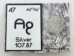 Crystalline Silver - .999 Recycled Silver