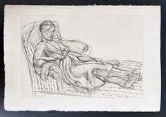 Very rare Henri Matisse etching signed in the plate, C.1920, from the series of Cinquante Dessins