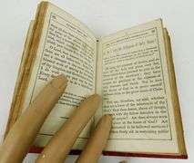 2 Small 19th Century Religious Antique Books