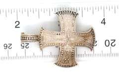 925 Sterling silver Konstantino cross pendant