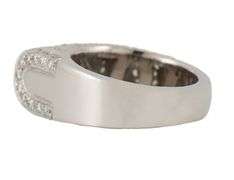 1.35ctw Round Diamond Horseshoe Style Dome Ring in 18K