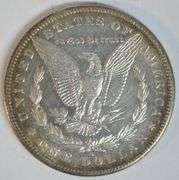 Real flashy 1883-S Morgan Silver Dollar in AU, cleaned. Full strike