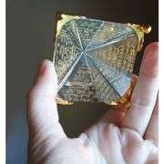 Crystal Pyramid Paperweight