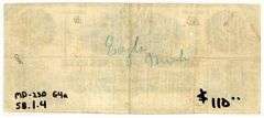 Scarce 1862 $2 Farmers & Merchants Bank Greensborough GA Obsolete Note (GA-58.1.4)