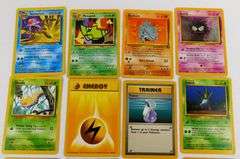 12 Pokémon 1999 Trade Cards