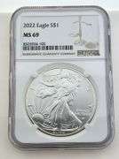 2022 American Silver Eagle, NGC MS69