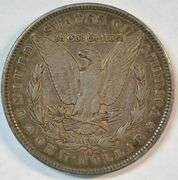 Sharp XF 1891-CC Morgan Silver Dollar. Key date
